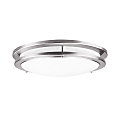 Euri EIN 15" LED Round Ceiling Fixture, 27.5 Watts, 3000K, 1925 Lumens, Satin Chrome 1 thumbnail image