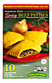 Caribbean Food Delights Jamaican-Style Spicy Beef Empanadas, Box Of 10 Empanadas