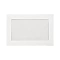 LUX #6 1/2 Full-Face Window Envelopes, Middle Window, Gummed Seal, Bright White, Pack Of 250