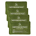 AllSett Health® Reusable Soft Gel Packs For Injuries, 10” x 6”, Green, Pack Of 4 Gel Packs 1 thumbnail image