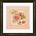Timeless Frames Marren Espresso-Framed Floral Artwork, 10" x 10", Rose On Acanthus II  1 thumbnail image