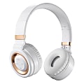 Volkano Lunar Series Bluetooth® Over-Ear Headphones, White/Rose Gold