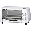 Brentwood 4-Slice Toaster Oven Broiler, White 1 thumbnail image
