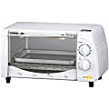 Brentwood 4-Slice Toaster Oven Broiler, White