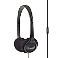 Koss KPH7iK On-Ear Headphones With Microphone, In-Line Remote And Adjustable Headband, Black, 197716.101 1 thumbnail image