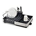 Joseph Joseph Extended Dish Rack, 6-1/2”H x 14”W x 14”D, Silver 1 thumbnail image