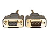 Eaton Tripp Lite Series VGA Monitor Extension Cable, 640x480 (HD15 M/F), 10 ft. (3.05 m) - VGA extension cable - HD-15 (VGA) (M) to HD-15 (VGA) (F) - 10 ft - molded