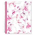 2025 Blue Sky Weekly/Monthly Planning Calendar, 8-1/2” x 11”, Clear/Orchid, January To December