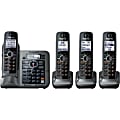 Panasonic Link2Cell KX-TG7644M Cordless Phone - 1.90 GHz - DECT 6.0 - Metallic Gray 1 thumbnail image