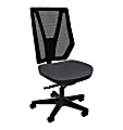 Sitmatic GoodFit Mesh Synchron High-Back Chair, Gray/Black