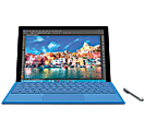 Microsoft® Surface Pro 4 Tablet, 12.3" Full HD Plus Screen, 8GB Memory, 256GB Storage, Windows® 10 Pro, Silver