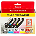 Canon PGI-270 CLI-271 Original Ink Cartridge Combo PGBK/BK/C/M/Y