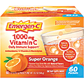 Emergen-C Powder Drink Mix, Super Orange, 0.32 Oz Per Packet, Box Of 60 Packets 1 thumbnail image