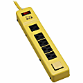 Eaton Tripp Lite Series Safety Power Strip 120V 5-15R 6 Outlet Metal 6' Cord OSHA - Power strip - 15 A - TLM626NS 1 thumbnail image