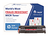 TROY MICR Toner Secure 1320/1160 - Black - compatible - MICR toner cartridge (alternative for: HP Q5949A) - for HP LaserJet 1160, 1160Le, 1320, 1320n, 1320nw, 1320t, 1320tn; MICR 1320, 1320tn