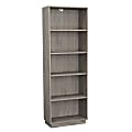 Sauder Sundar 68"H 5-Shelf Display Bookcase, Mystic Oak®