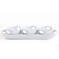 Gibson Elite Gracious Dining 4-Piece Tidbit Serving Dish, White 1 thumbnail image