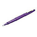 Paper Mate® Flair® Porous-Point Pen, Medium Point, 1.0 mm, Purple Barrel, Purple Ink