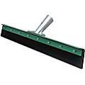 Unger AquaDozer Straight 24" Floor Squeegee - 23.62" EPDM Rubber Blade - Sturdy, Heavy Duty, Durable, Long Lasting - Green, Black - 1Each