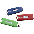 Verbatim Store-N-Go 2GB USB Flash Drive 3 Pack 1 thumbnail image