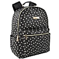 Jessica Simpson Backpack With 16" Laptop Sleeve, Black Heart 1 thumbnail image