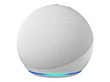 Amazon Echo Dot (5th Generation) - Smart speaker - Bluetooth, Wi-Fi - App-controlled - glacier white