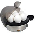 Better Chef Stainless-Steel 7-Egg Cooker, Black 1 thumbnail image