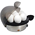 Better Chef Stainless-Steel 7-Egg Cooker, Black