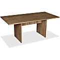 Lorell® Essentials Wood Laminate Rectangle Conference Table, 29”H x 72”W x 36”D, Walnut 1 thumbnail image