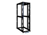 Tripp Lite 45U 4-Post Open Frame Rack Cabinet 36" Depth No Sides or Doors - Rack open frame - 4-post - black - 45U 1 thumbnail image