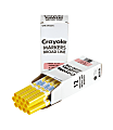 Crayola® Washable Broad Line Markers, Yellow, Pack Of 12 Markers 1 thumbnail image