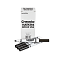 Crayola® Washable Broad Line Markers, White Barrel, Black Ink, Pack Of 12 Markers 1 thumbnail image
