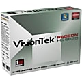 Visiontek Radeon HD 6670 Graphic Card - 800 MHz Core - 1 GB GDDR5 - PCI Express 2.0 x16 - Single Slot Space Required 1 thumbnail image