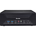 Shuttle XPC slim XH110G Barebone System Slim PC - Intel H110 Express Chipset - Socket H4 LGA-1151 - 32 GB DDR4 SDRAM DDR4-2400/PC4-19200 Maximum RAM Support - Serial ATA/600 - Intel HD Graphics Integrated - 1 x Total Bays 1 thumbnail image