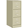 Lorell Fortress Series 22" Commercial-Grade Vertical File Cabinet - 15"x 22" Depth x 40.2" - 3x Drawer(s)  - 42296 1 thumbnail image