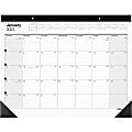 Office Depot® Brand Monthly Desk Pad Calendar, 21-3/4" x 17", White, January To December 2023, SP24D00 1 thumbnail image