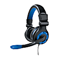 DreamGear PS4 Wired Gaming Headset, Blue, GRX-340