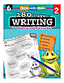 Shell Education 180 Days Of Writing Workbook, Grade 2