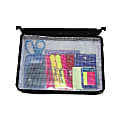 Innovative Storage Designs Infile™ Expanding Zipper Pouch, Black/White