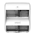 Compact Quad® Plus by GP Pro 4-Roll Coreless High-Capacity Toilet Paper Dispenser, White 1 thumbnail image