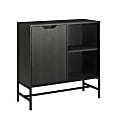 Ameriwood™ Home Modine 30"H Bookcase, Black 1 thumbnail image