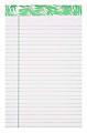 Office Depot® Junior Legal Pad, 5" x 8", Wide Ruled, 100 Pages (50 Sheets), Palms