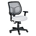 Raynor® Eurotech Apollo Mesh/Fabric Synchro Tilt Task Chair, Silver/Black