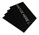 M+A Matting StepWell Sanitizing Mat Inserts, Black, Case of 4 Inserts 1 thumbnail image
