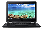 Acer® Chromebook Spin 11 Refurbished 2-In-1 Laptop, 11.6" Touch Screen, Intel® Celeron®, 4GB Memory, 32GB Flash Storage, Google™ Chrome OS, Black