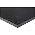 Genuine Joe Brush Tip Scraper Mat - Indoor, Outdoor - 60" Length x 36" Width x 0.400" Thickness - Rectangular - Rubber - Black - 1 Each 1 thumbnail image