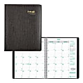 2025-2027 Brownline 14-Month EcoLogix Monthly Planner, 11" x 8-1/2", 100% Recycled, Black, December 2025 To January 2027, CB435W.BLK 1 thumbnail image