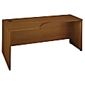 Bush Business Furniture Components Corner Desk Left Handed 72"W, Warm Oak, Standard Delivery