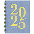 2025 TF Publishing Weekly/Monthly Planner, 6-1/2” x 8”, Italian Sky, January To December