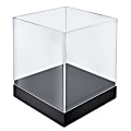 Azar Displays Deluxe Cube Showcase, Medium Size, 10" x 10" x 10", Clear 1 thumbnail image
